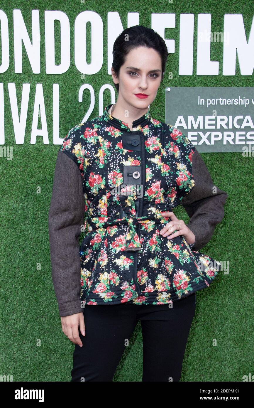 Noémie Merlant in Louis Vuitton at the 'Portrait of a Lady on Fire' 63rd  BFI London Film Festival Premiere