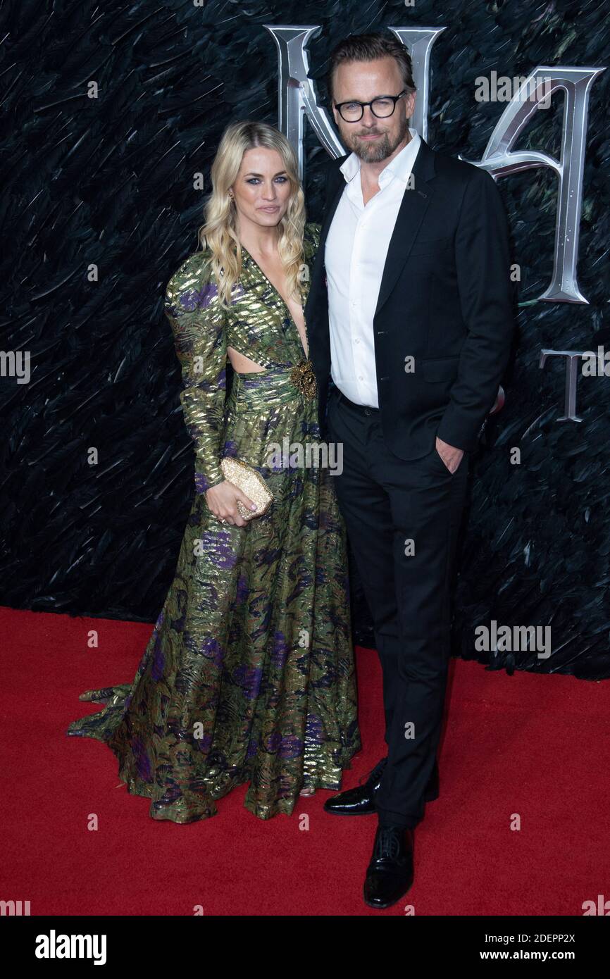Amanda Hearst and Joachim Ronning attending the Premiere of Maleficent