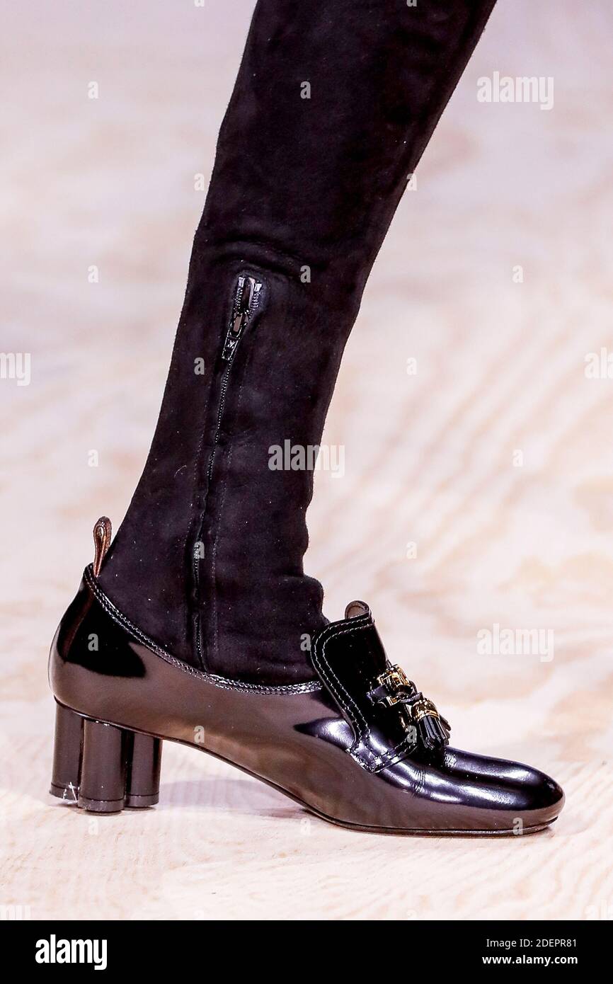 Details - A model walks the runway during the Louis Vuitton Womenswear ...