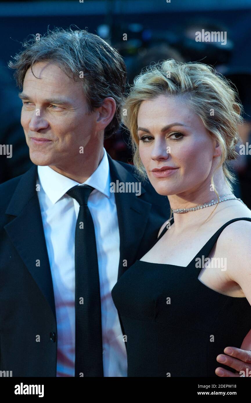 Stephen Moyer and Anna Paquin attending The Irishman International