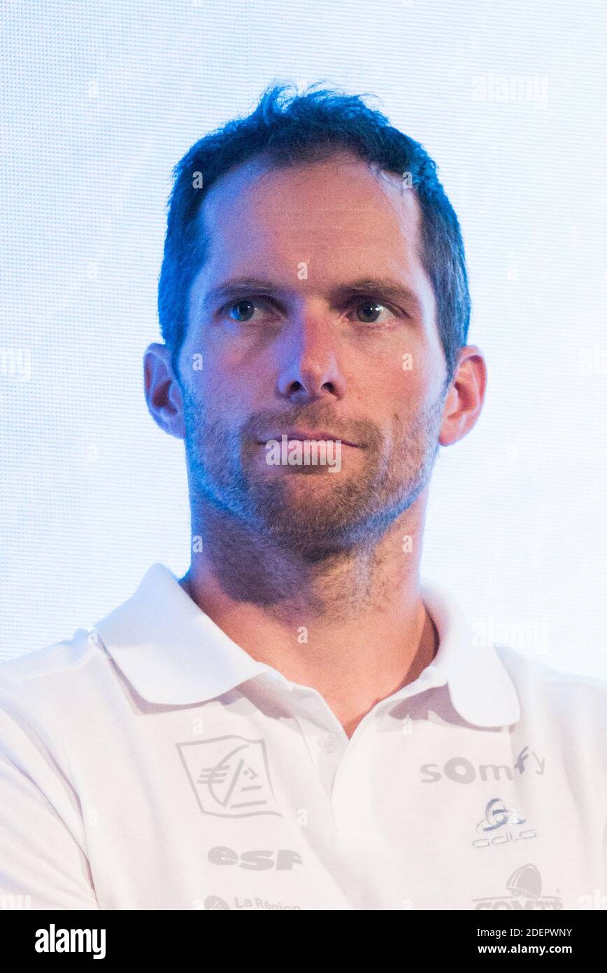 Jean-Marc Gaillard Ski de Fond during press conference of presentation of  the French Ski and