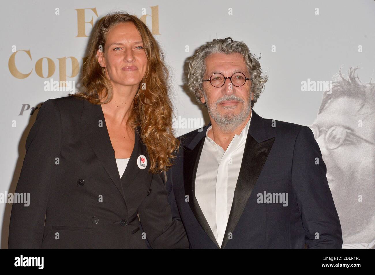 Alain Chabat and wife Tiara Comte Chabat attending the Lumiere Award  Ceremony during 11th Lyon Lumiere