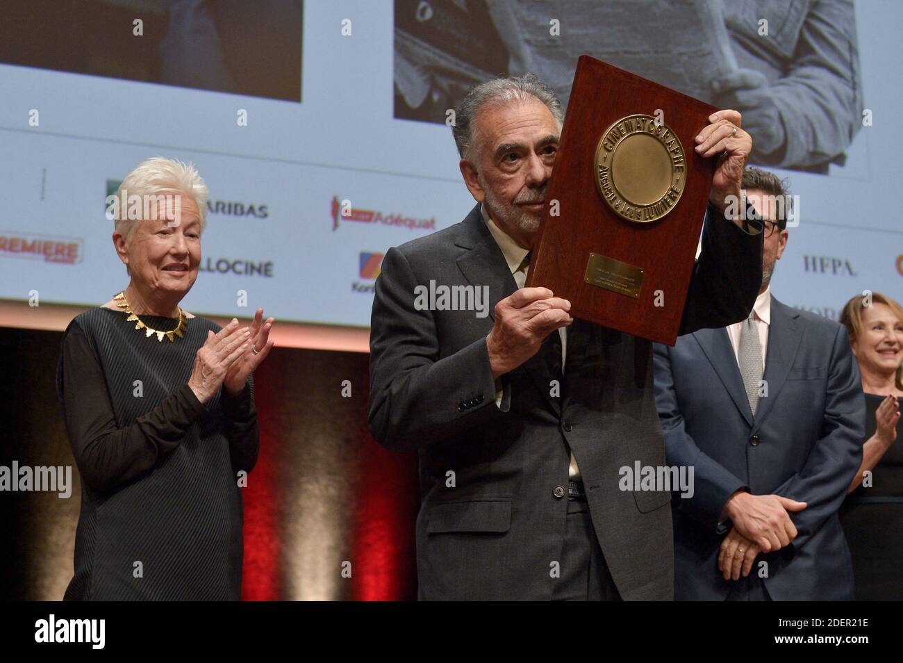 Eleanor Coppola, Francis Ford Coppola, Roman Coppola attending the