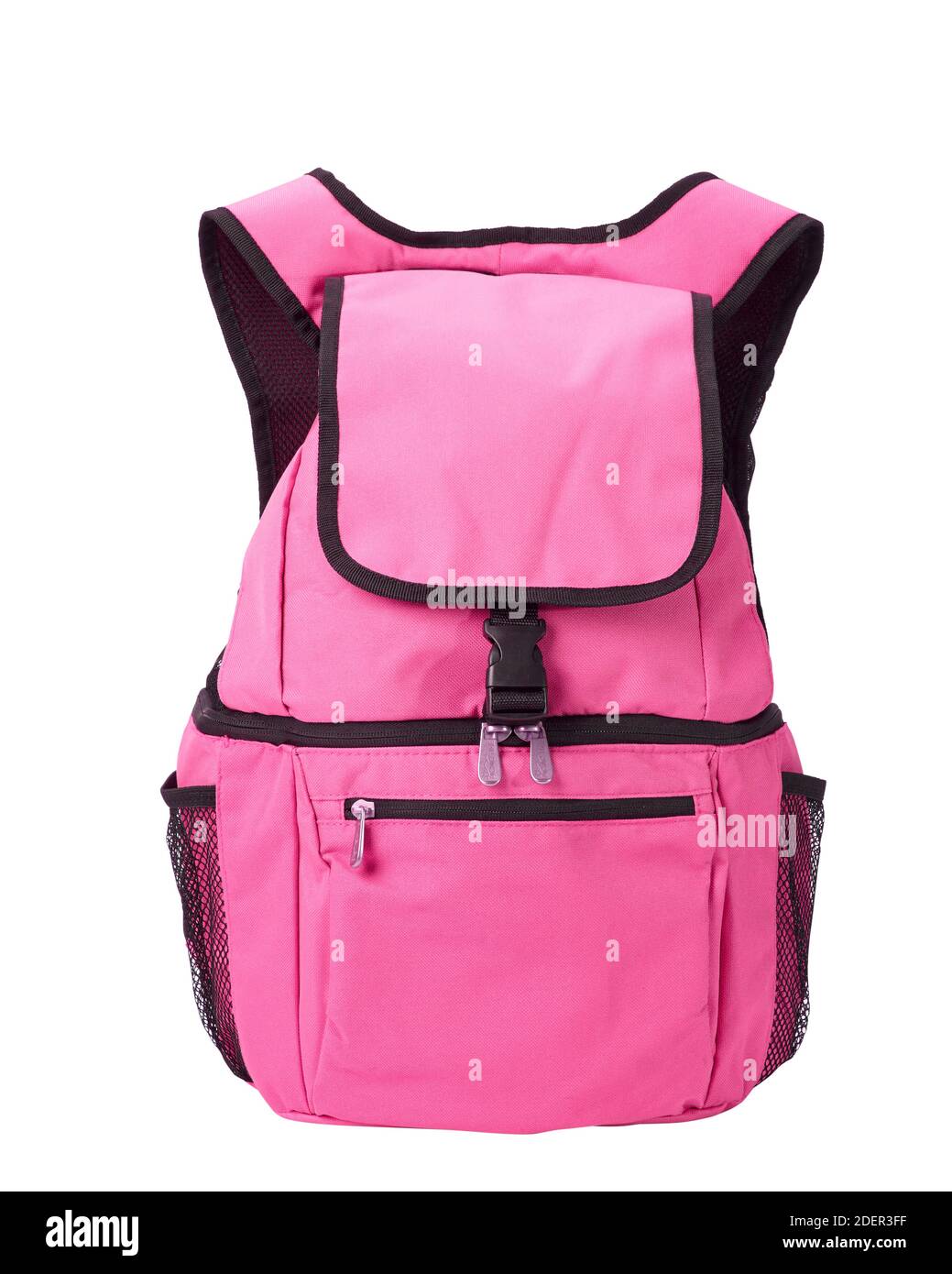 pink backpack Stock Photo