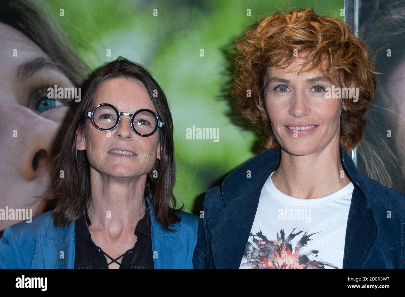 Corine Sombrun et Cecile de France assistent a la Premiere du film Un Monde Plus Grand au cinema UGC Cine Cite Les Halles a Paris, France, le 21 Octobre 2019. Photo by Aurore Marechal/ABACAPRESS.COM Stock Photo