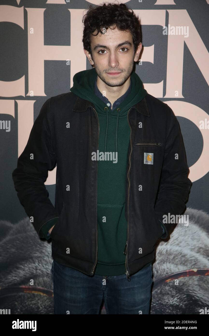 Pablo Venzal lors de la Premiere de 'Mon Chien Stupide', a l'UGC Normandie a Paris, France le 22 Octobre 2019. Photo by Jerome Domine/ABACAPRESS.COM Stock Photo