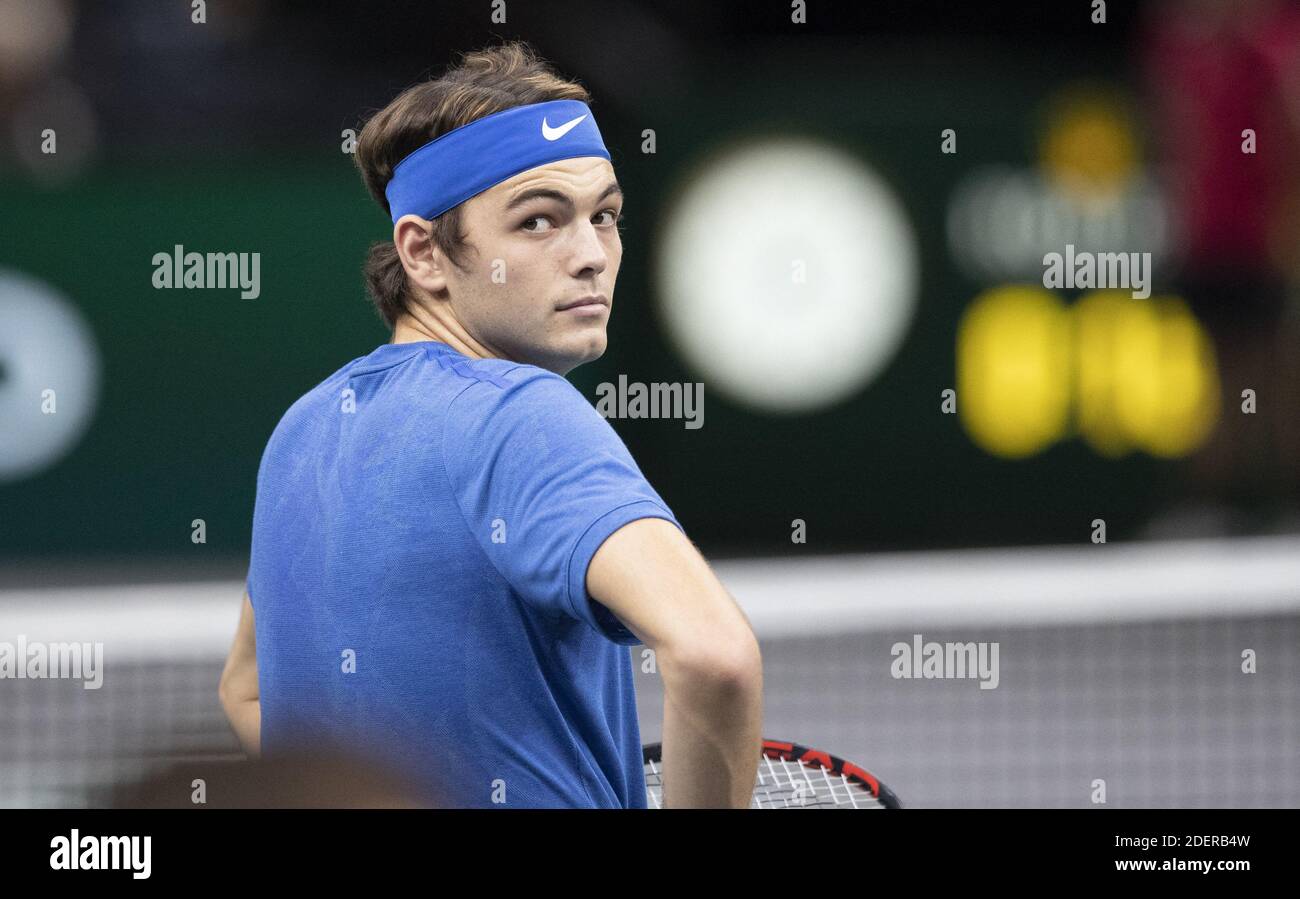 Taylor FRITZ (USA) in action during the Rolex Paris Masters, Day 3, at the  Hotel Accord Arena, on October 30, Paris, France, Photo by Loic  Baratoux/ABACAPRESS.COM Stock Photo - Alamy
