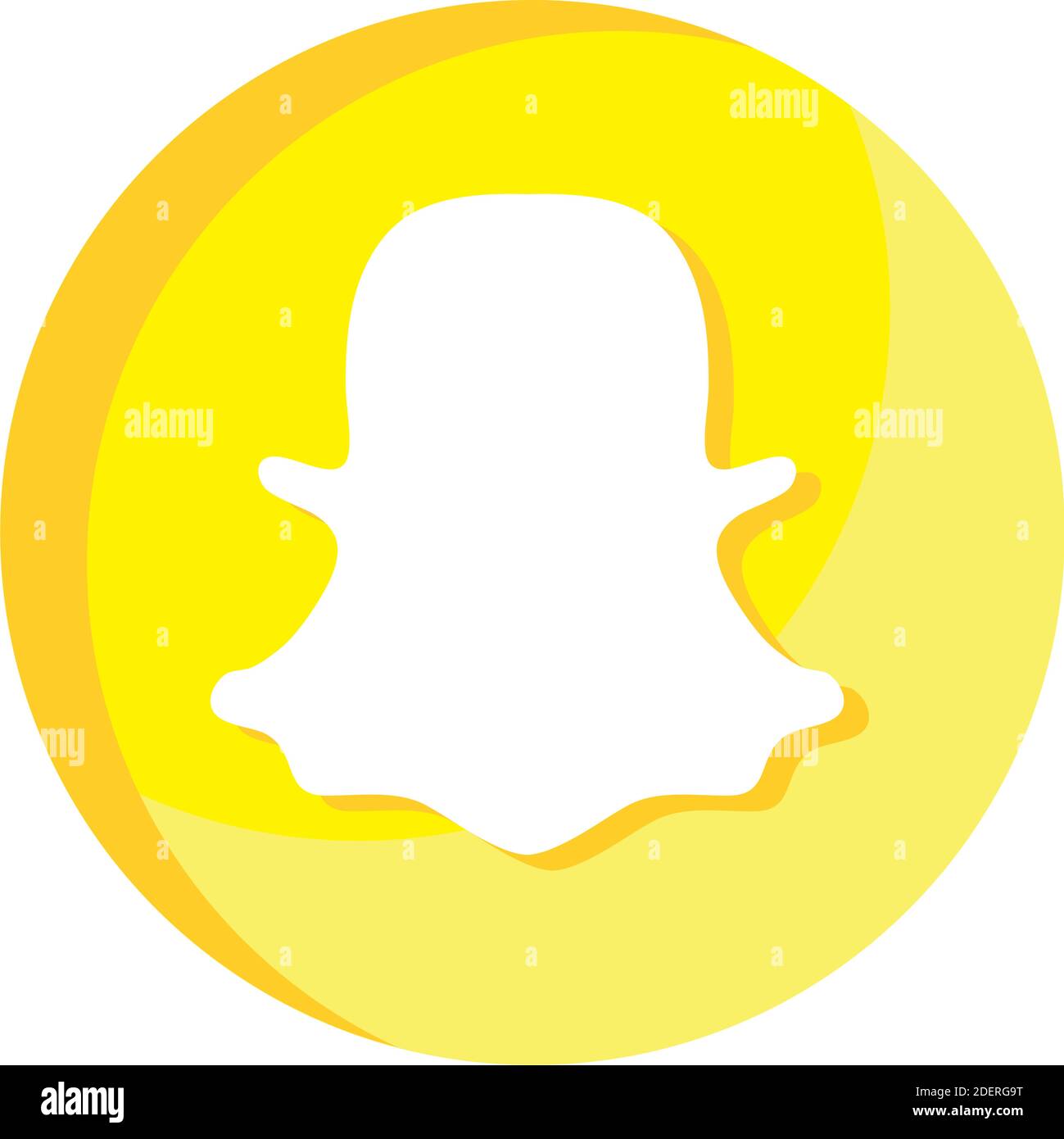 Snapchat Logo Cut Out Stock Images Pictures Alamy