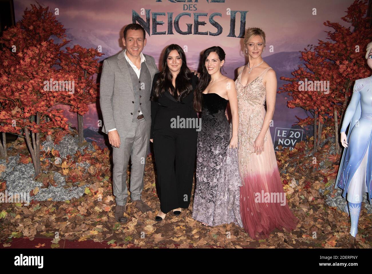 Dany Boon, Emmylou Homs, Charlotte Hervieux and Prisca Desmarez attend