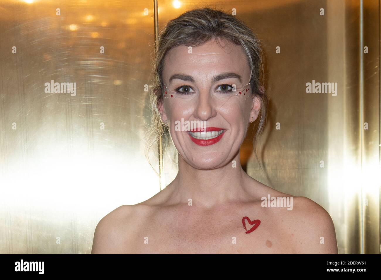 Journalist At BFMTV Gaetane Meslin Attending The Red Defile 2019 At The ...