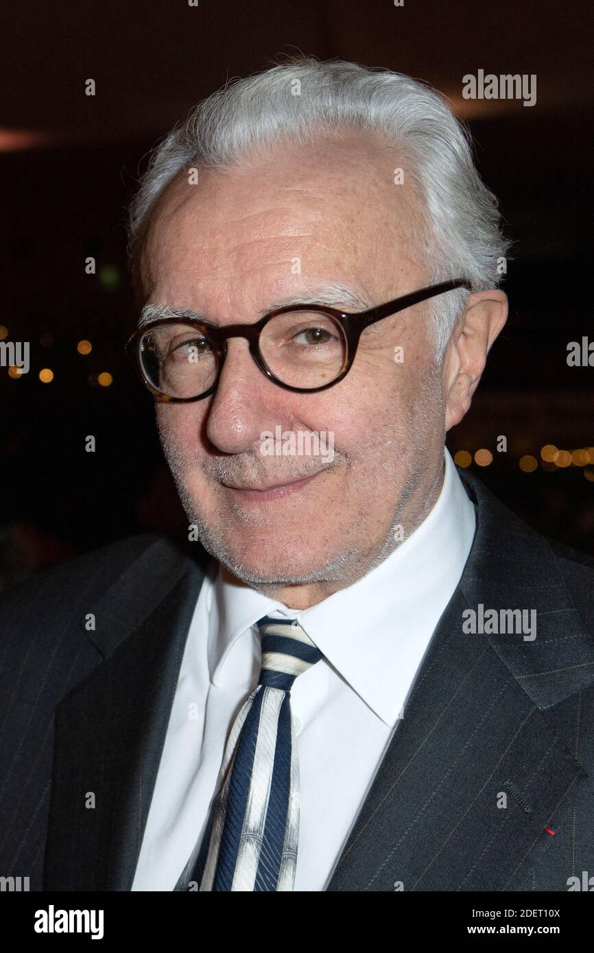 Alain Ducasse attending the Grand Dinner of the Louvre celebrating the