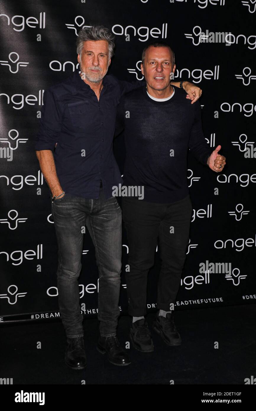 Marc Simoncini and Jean Roch attending the Angell Launch Party at