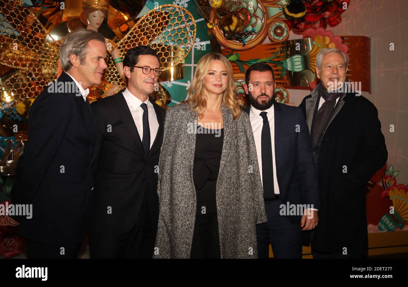 (L-R) Guillaume Houze, Olivier Bron, Virginie Efira, Alexandre Liot and