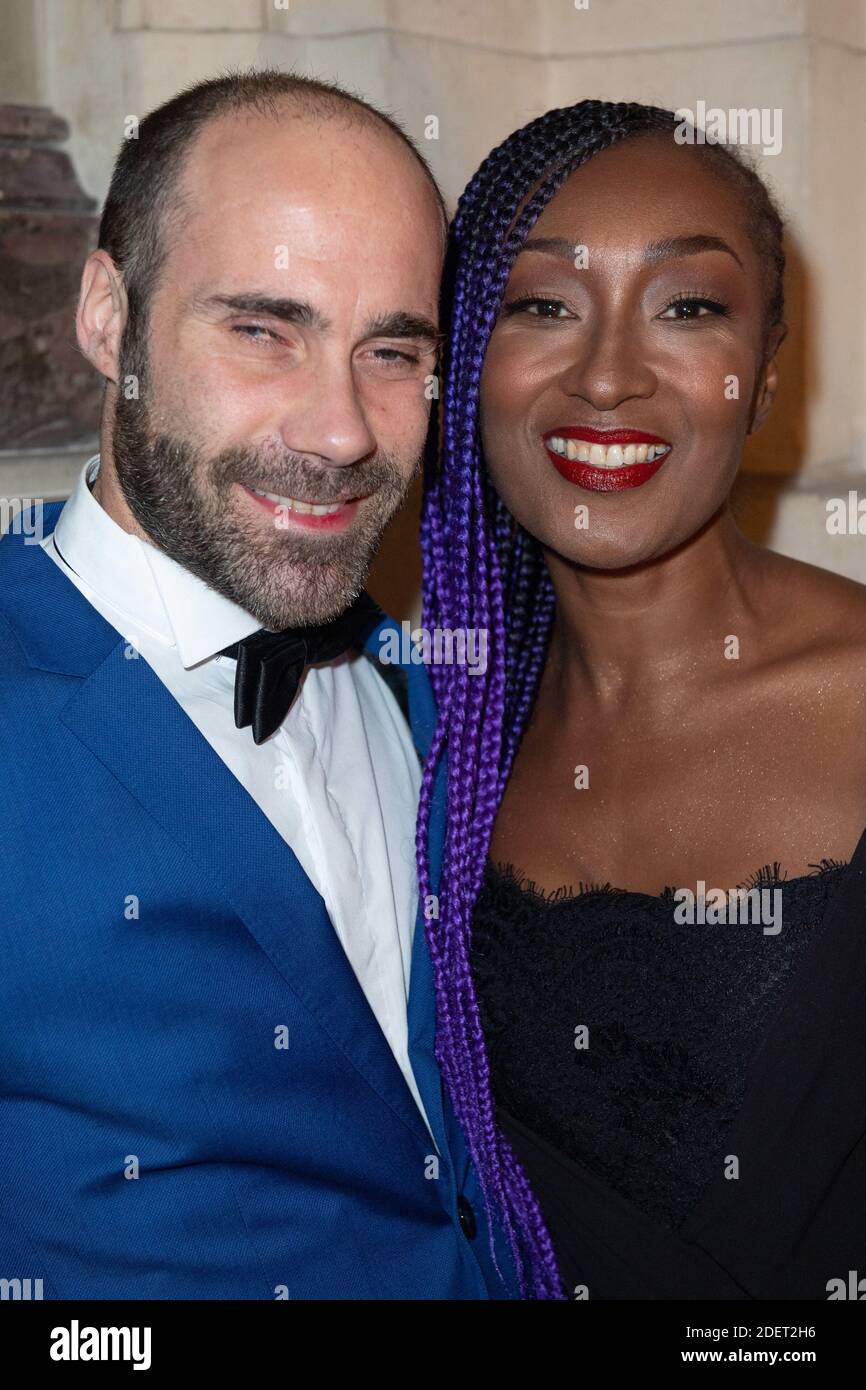 Geoffroy Jeff Tekeyan and his wife Nadege BeaussonDiagne attending the
