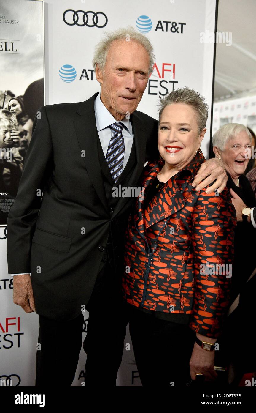 Clint Eastwood, Kathy Bates attend the "Richard Jewell" premiere during