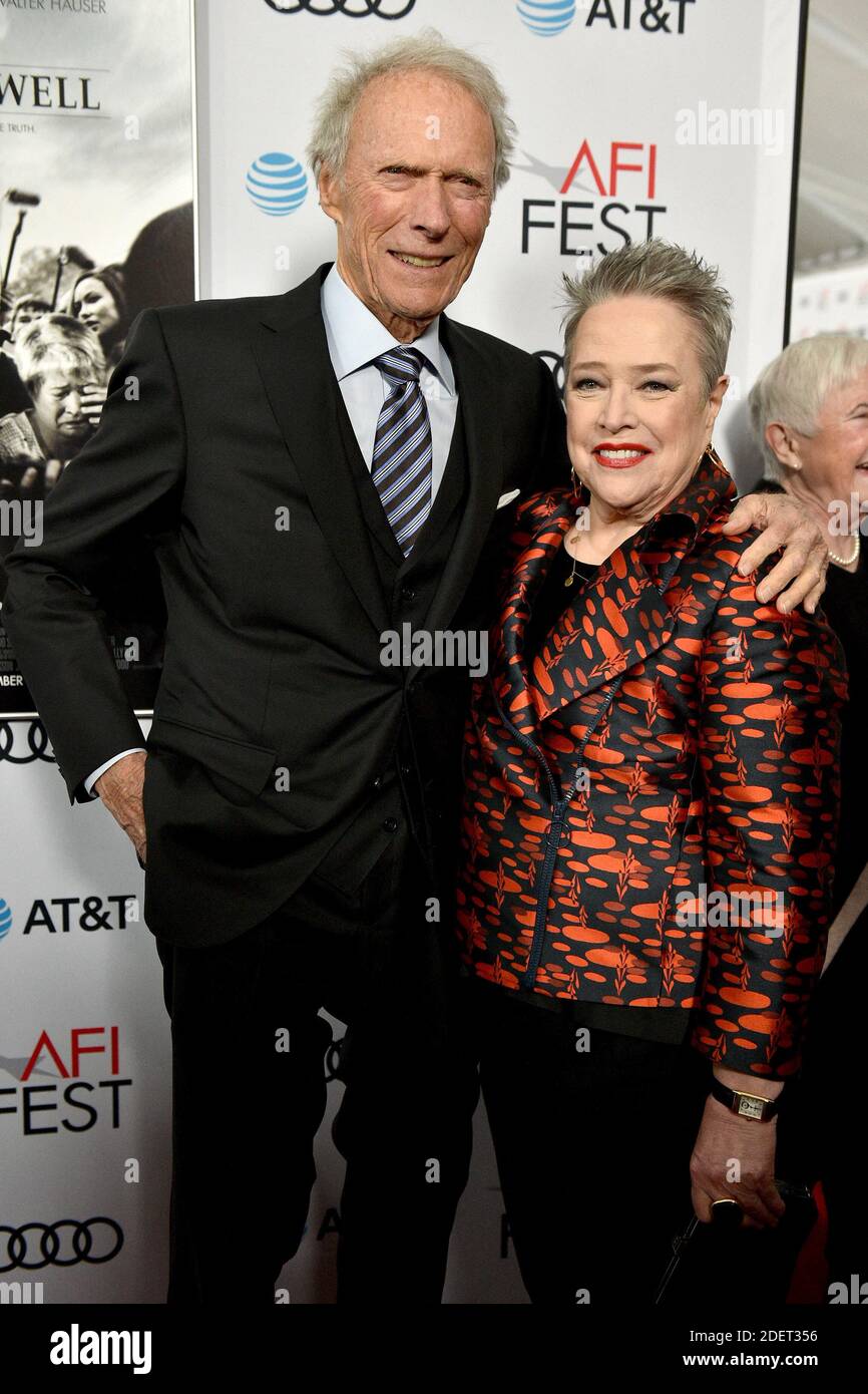 Clint Eastwood, Kathy Bates attend the "Richard Jewell" premiere during