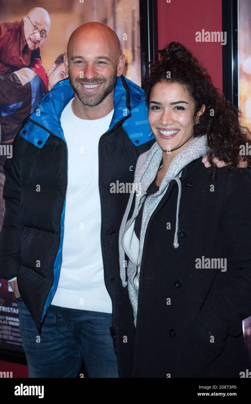 Franck Gastambide and Sabrina Ouazani attending the Docteur Premiere at