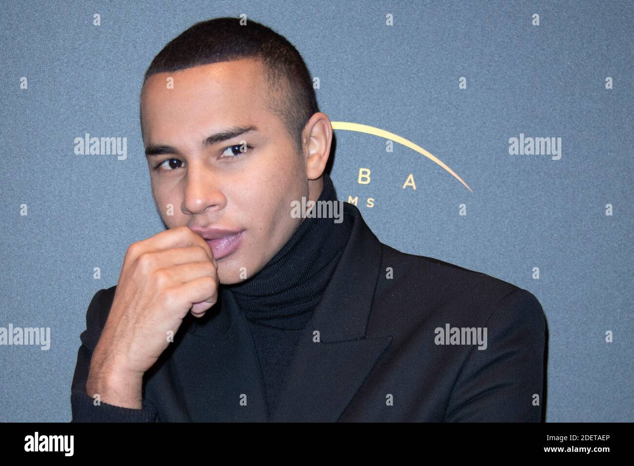 Olivier Rousteing attending the Wonder Boy Premiere at the Assemblee Nationale in Paris France on November 27 2019. Photo by Aurore Marechal ABACAPRESS.COM Stock Photo Alamy