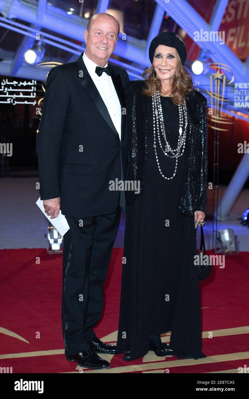 Bernard Danillon and Marisa Berenson attending the Noura's Dream