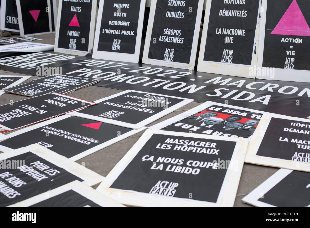 Act UpParis activists gather at the Place de la Republique for the