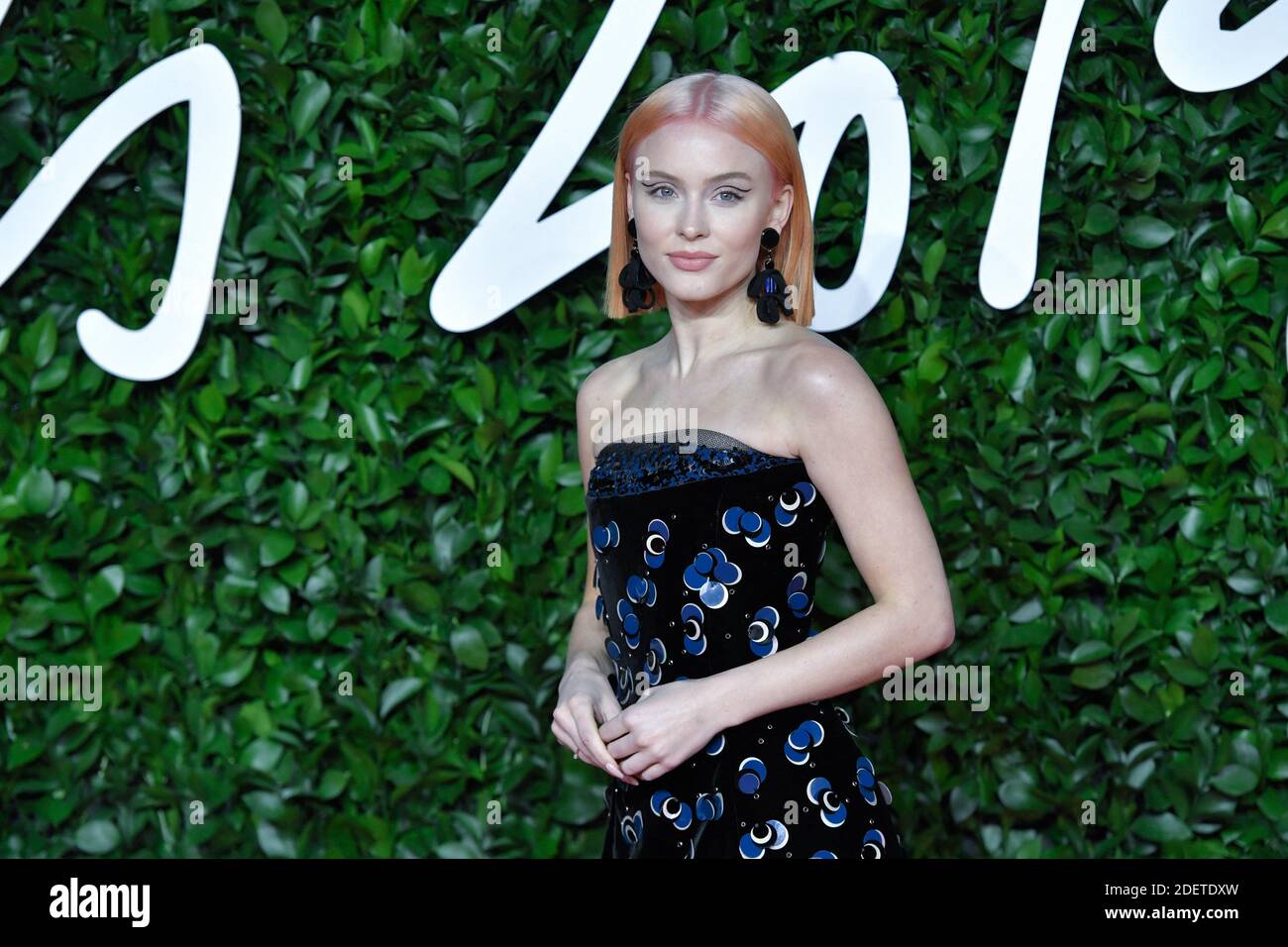 Zara Larsson attending the Fashion Awards 2019 at the Royal Albert Hall ...