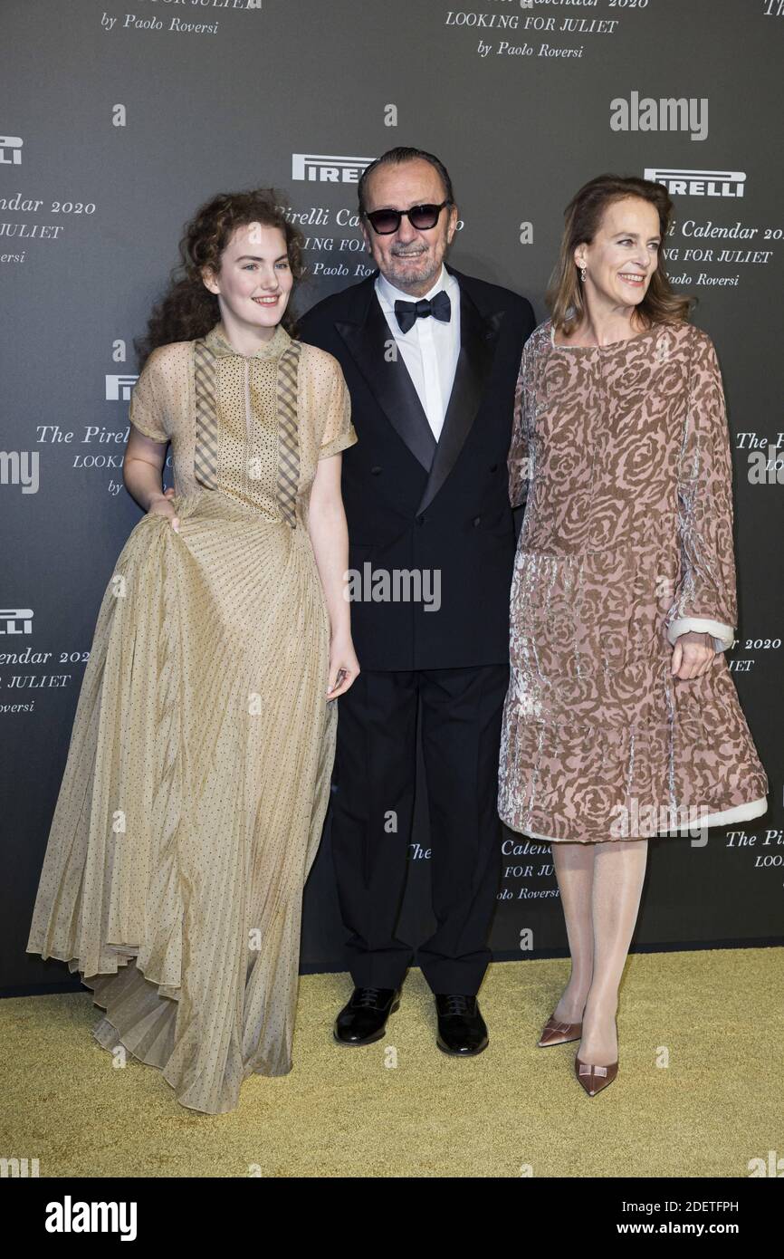 Stella Roversi, Paolo Roversi and his wife attend the Stella Roversi, Paolo Roversi and his wife attend the