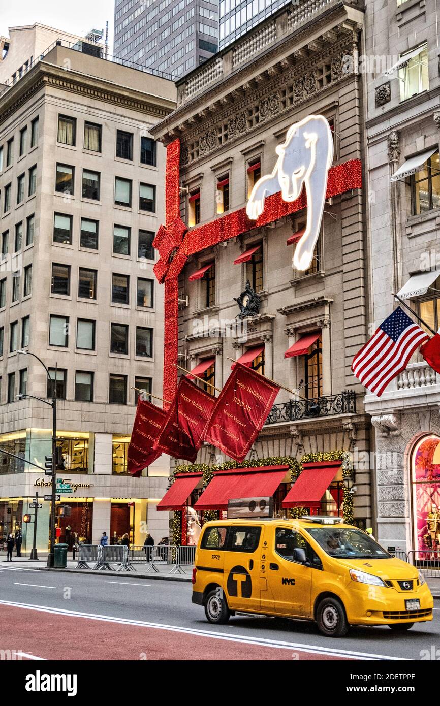 Cartier Fifth Avenue Manhattan New York, New York, USA Stock Photo