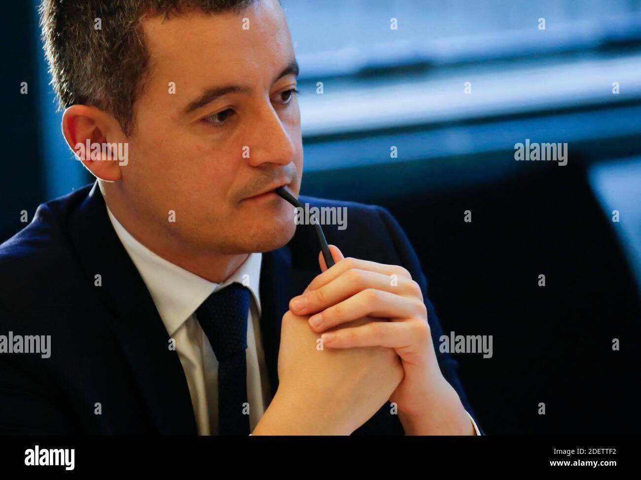 Gerald Darmanin Ministre du Budget et des Comptes Publics lors de la