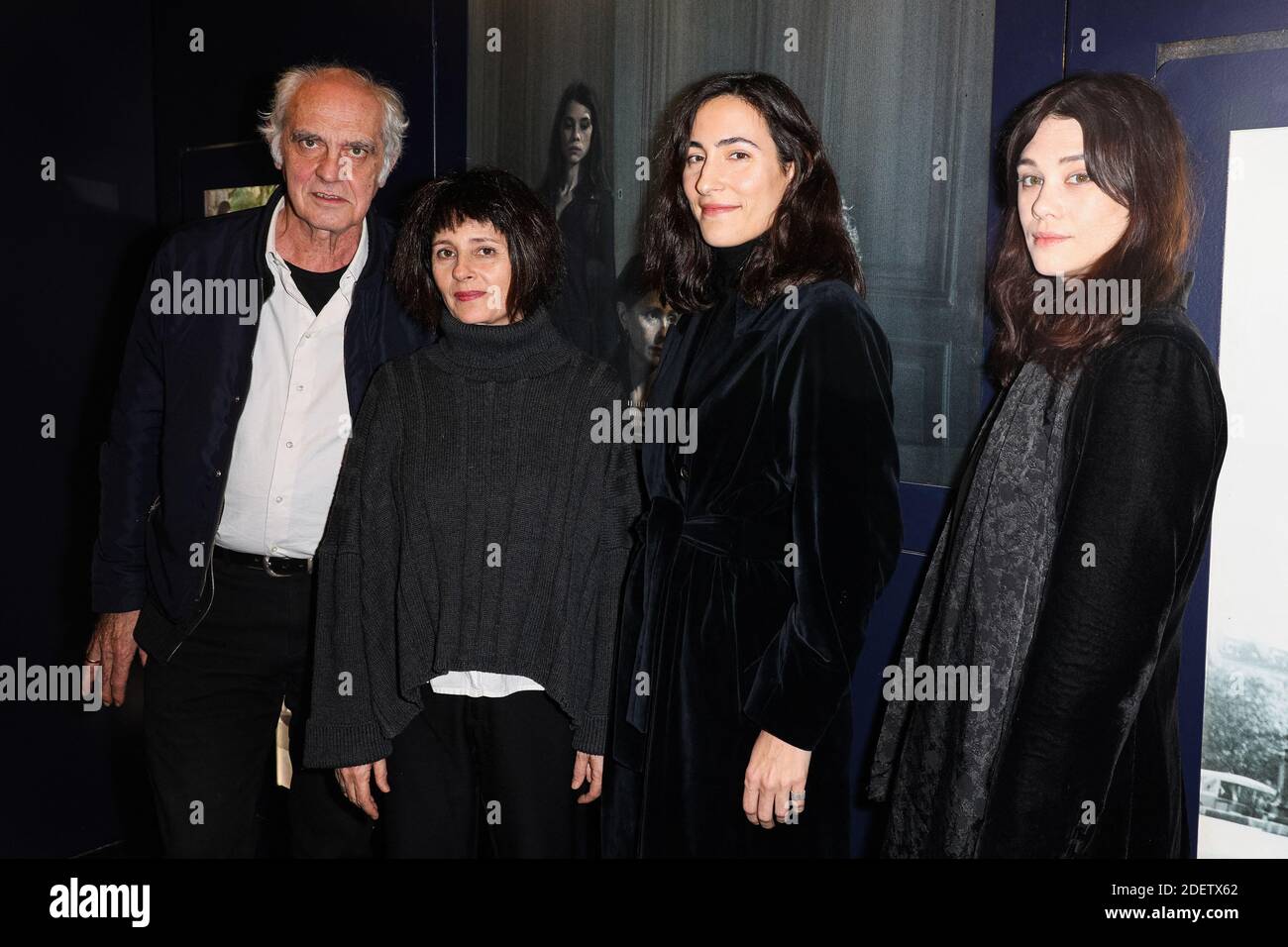 Jean-Louis Martinelli, Anouk Grinberg, Director Charlotte Dauphin, Astrid  Berges-Frisbey attending the premiere of the film L'Autre held at Beau  Regard Cinema in Paris, France on December 16, 2019. Photo by David  Boyer/ABACAPRESS.COM