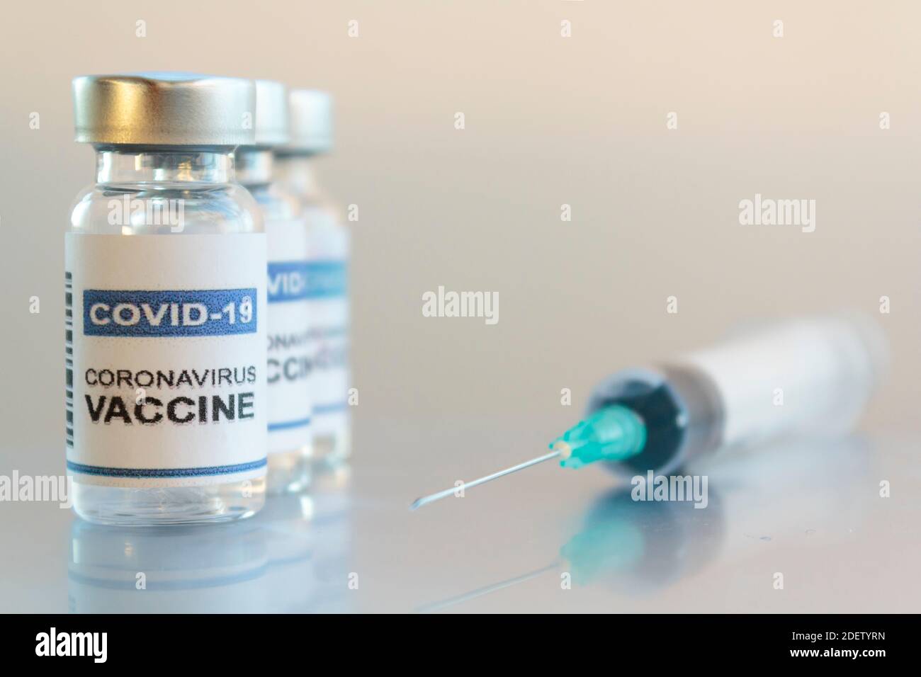 Laboratory Injection Vial Of Covid 19 Coronavirus Vaccine Stock Photo Laboratory Injection Vial Of Covid 19 Coronavirus Vaccine Stock Photo