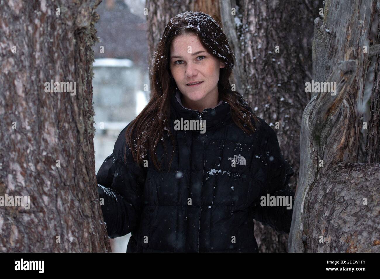 Roxanne Scrimshaw attending a photo session during the 11th Les Arcs