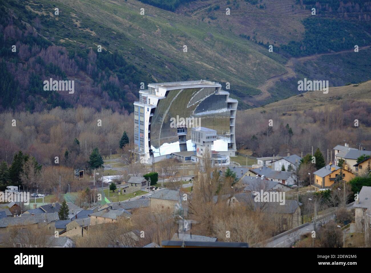 Solar furnace of odeillo font romeu hi-res stock photography and images ...