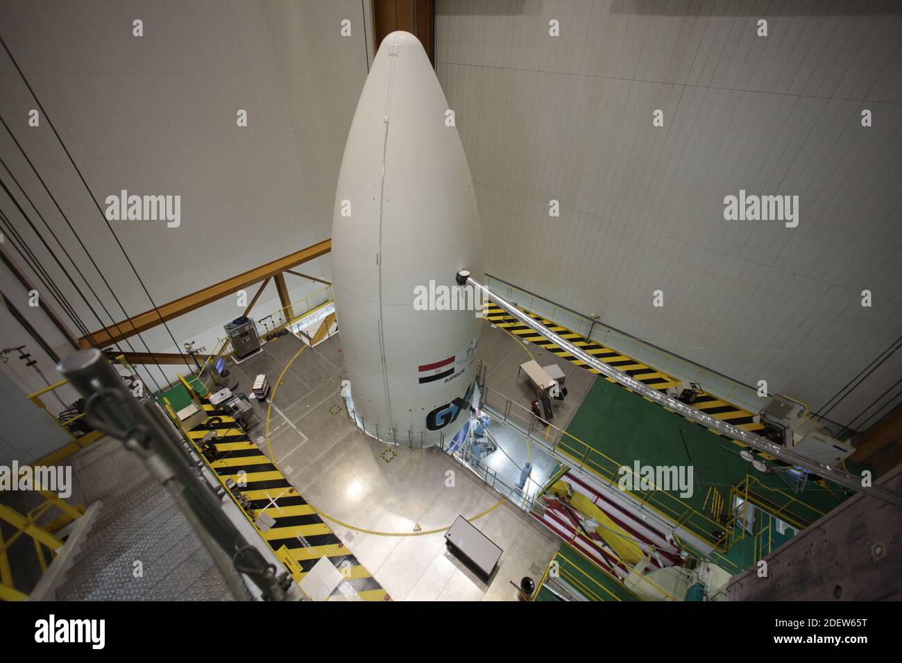Kourou,Guyane, France on November 26,2019.The 250 launch with a Ariane 5.  With the 250 launch of Ariane launcher family,this year 2020 Arianespace  celebrates its 40th anniversary. Since 1980 Arianespace conducting a  combined