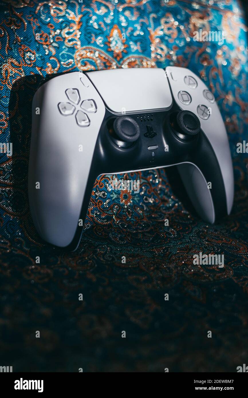 PlayStation 5 DualSense controller Stock Photo