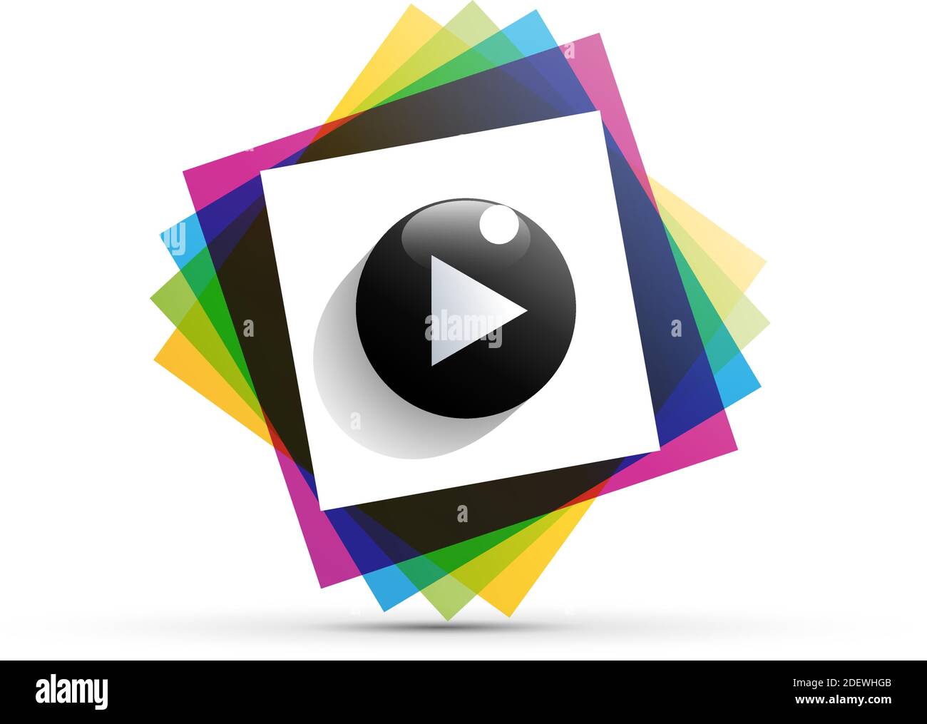 Vector sign cmyk playback Stock Vector Image & Art - Alamy