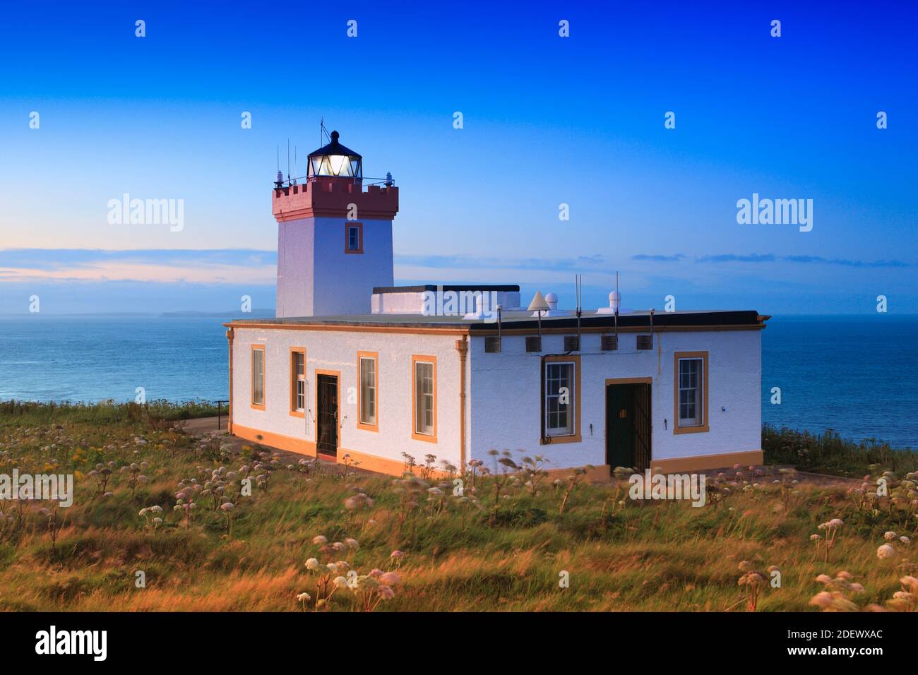 geography / travel, Great Britain, Scotland, lighthouse, Additional-Rights-Clearance-Info-Not-Available Stock Photo