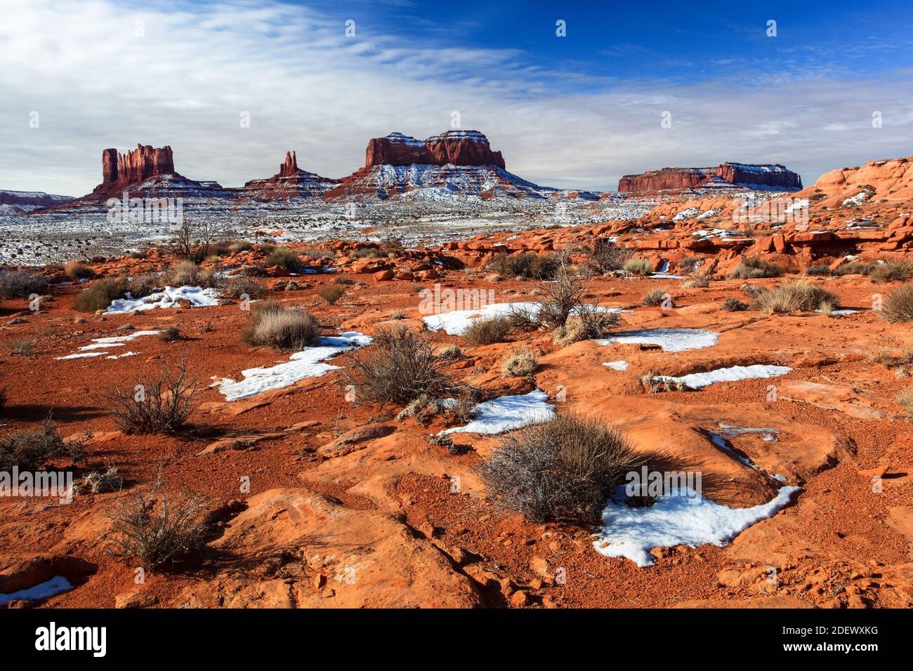 geography / travel, USA, Utah, monument Valley in the winter, mesa and  Monolite, North America, Additional-Rights-Clearance-Info-Not-Available  Stock Photo - Alamy