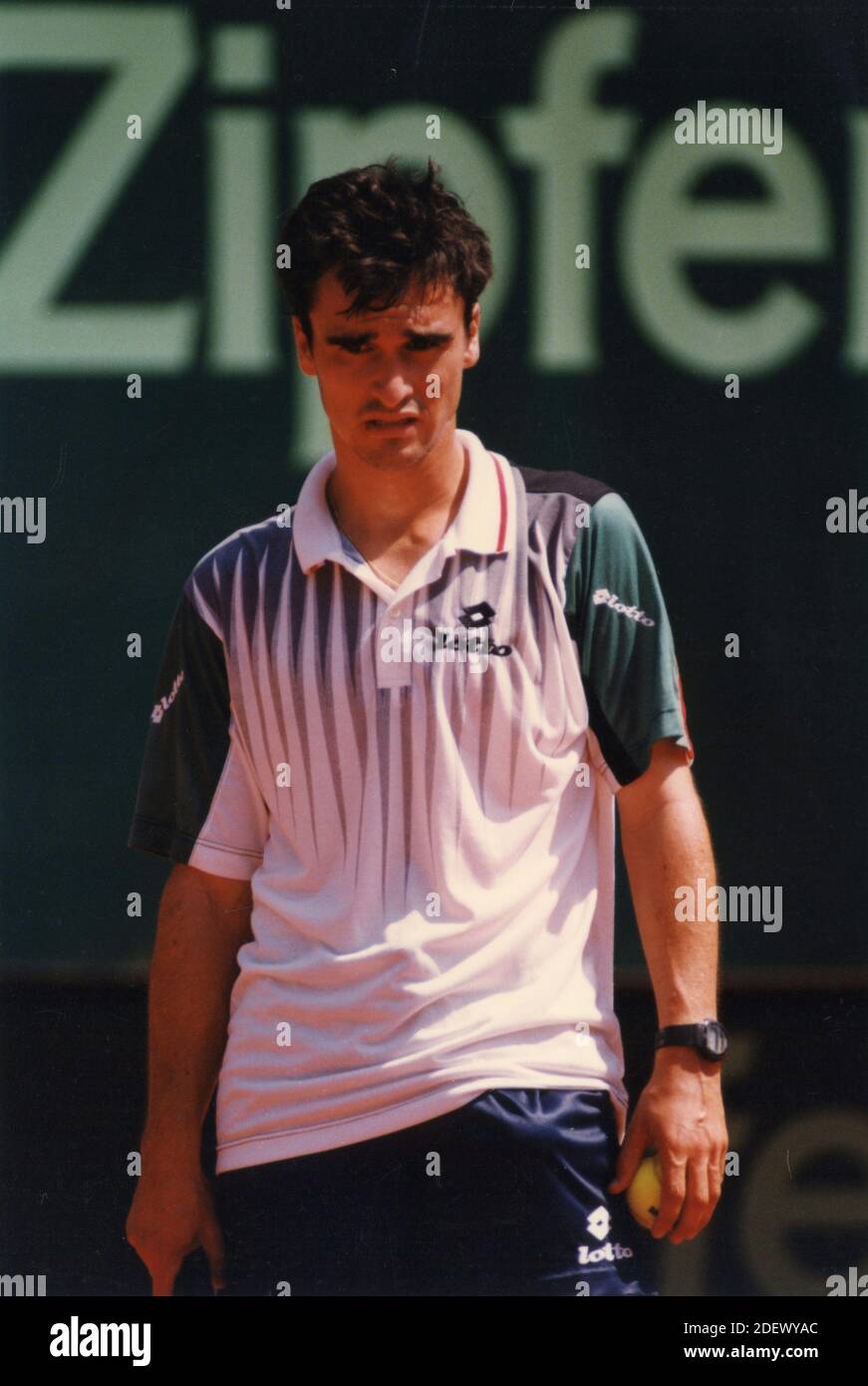 Spanish tennis player Alberto Berasategui, 1996 Stock Photo Alamy