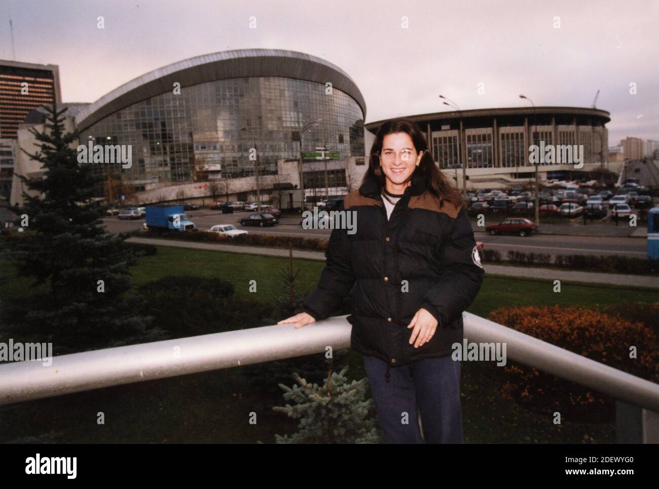 Italian tennis player Silvia Farina, 1998 Stock Photo