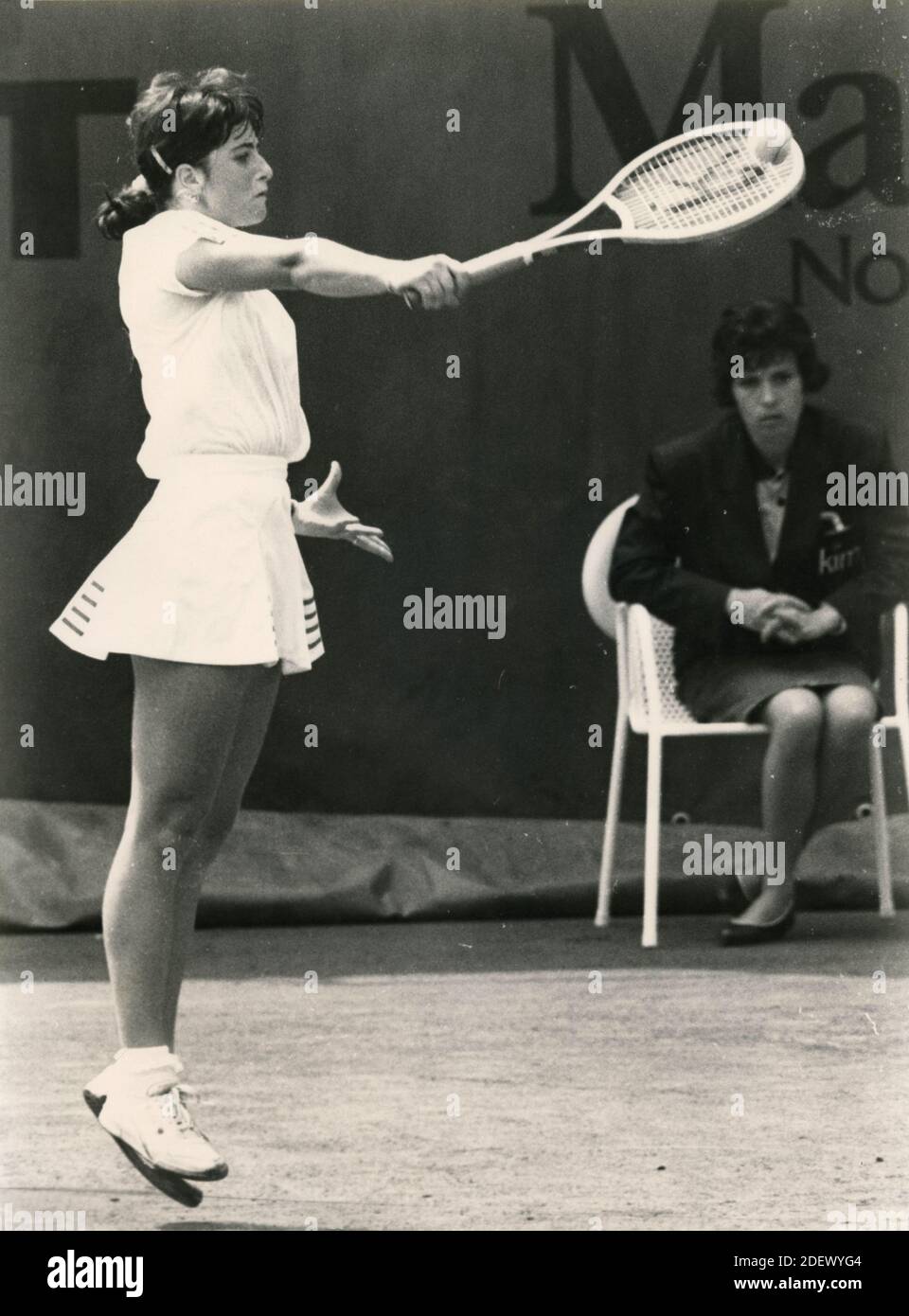 Italian tennis player Silvia Farina, 1990s Stock Photo