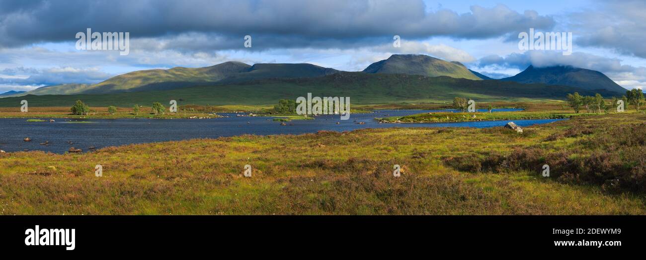 geography / travel, Great Britain, Scotland, loch Ba, Rannoch fen, Additional-Rights-Clearance-Info-Not-Available Stock Photo