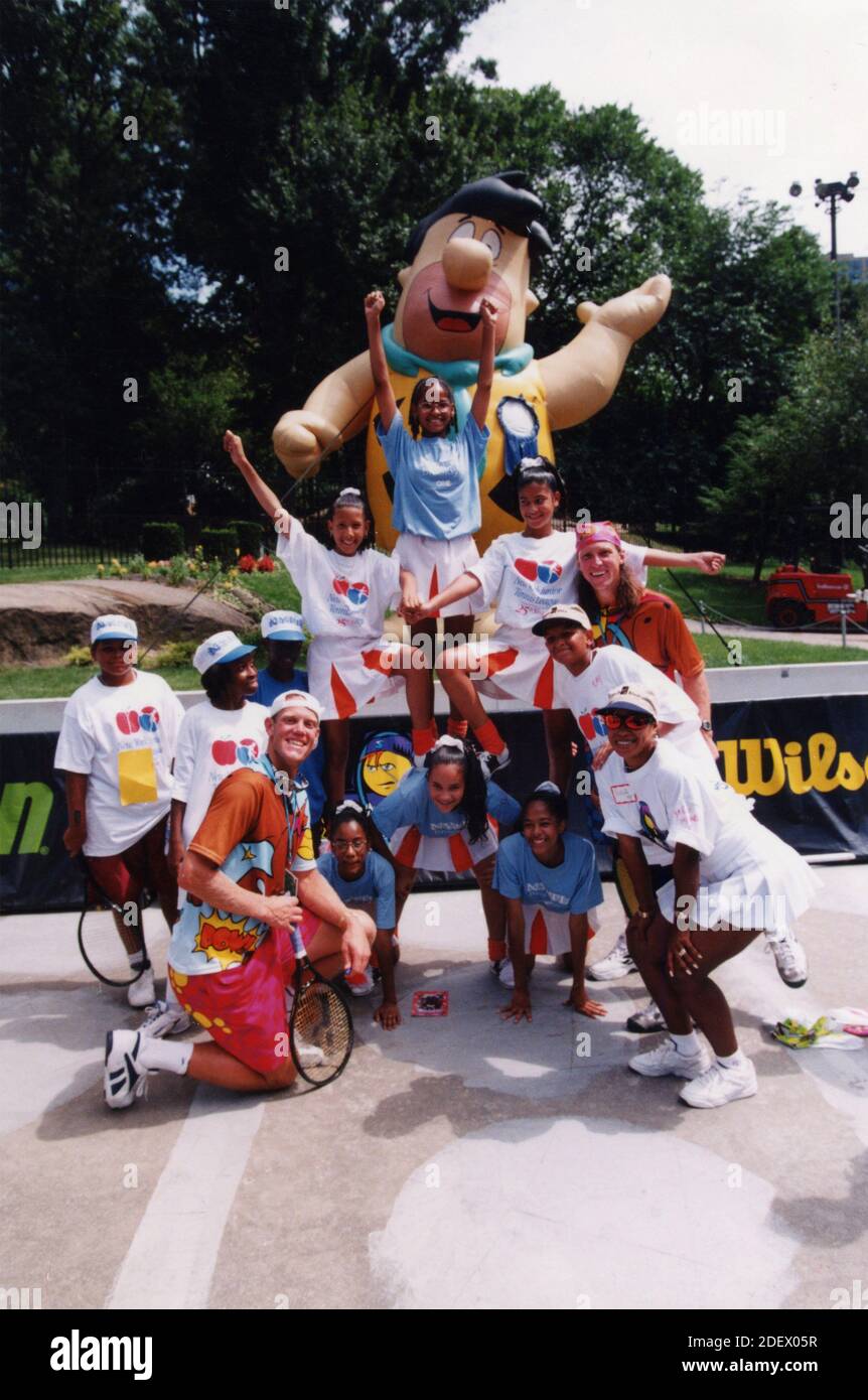 American tennis player Murphy Jensen, 1990s Stock Photo - Alamy
