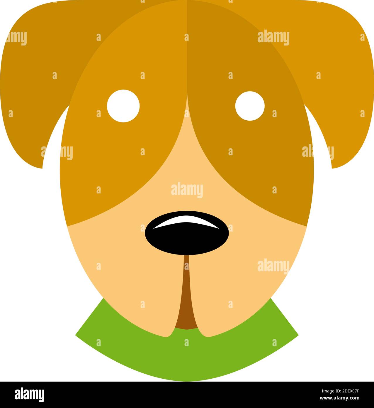 Vector abstract sign portrait of a dog Stock Vector Image & Art - Alamy