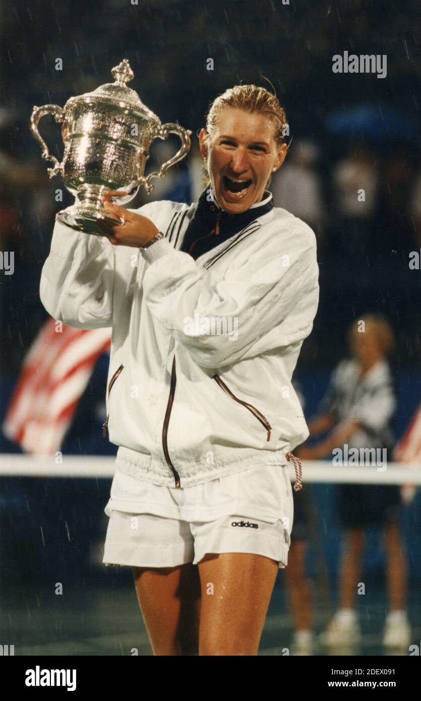 German tennis player Steffi Graf, US Open 1996 Stock Photo - Alamy