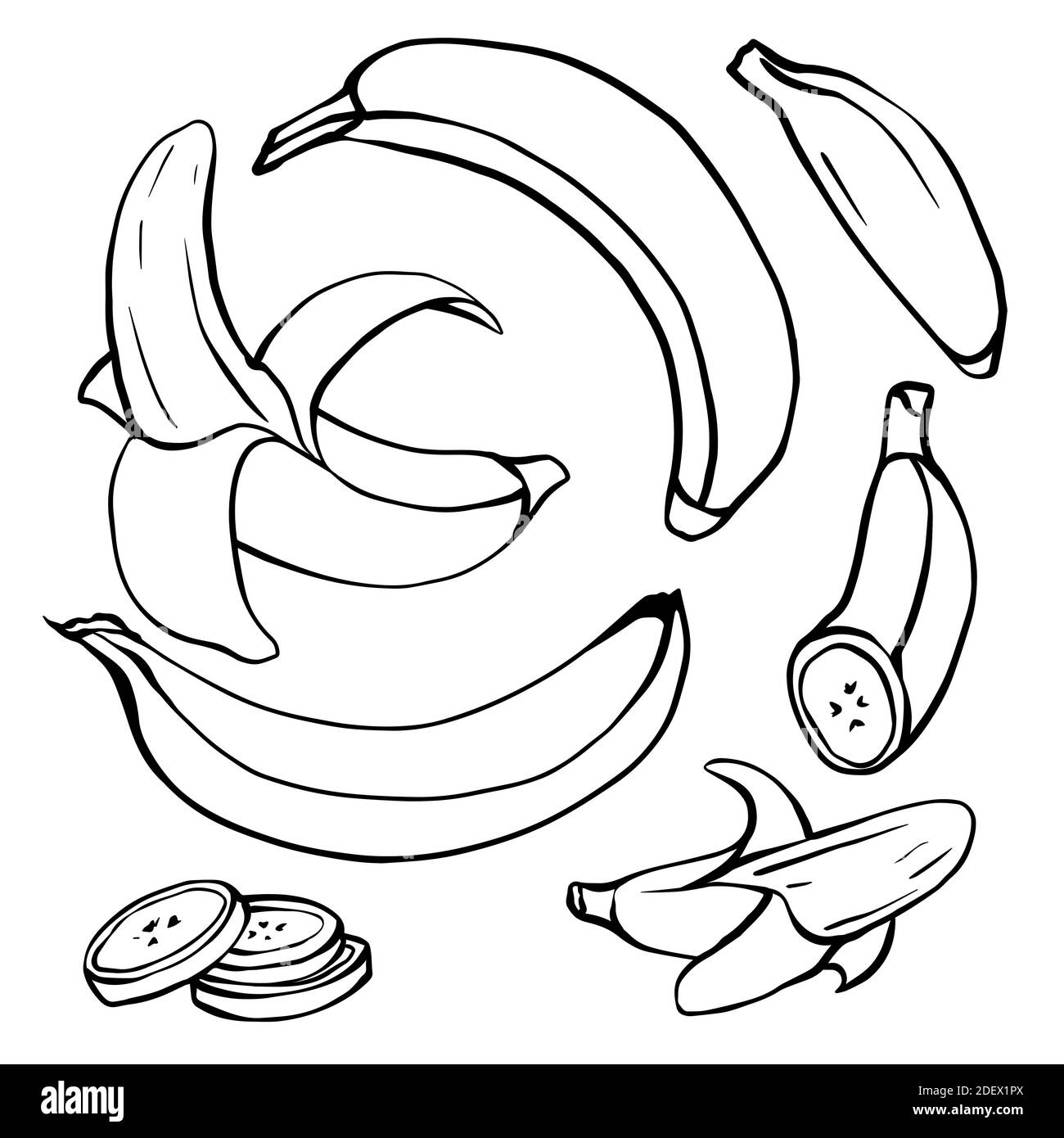 61 Collection Banana Coloring Pages For Toddlers Best