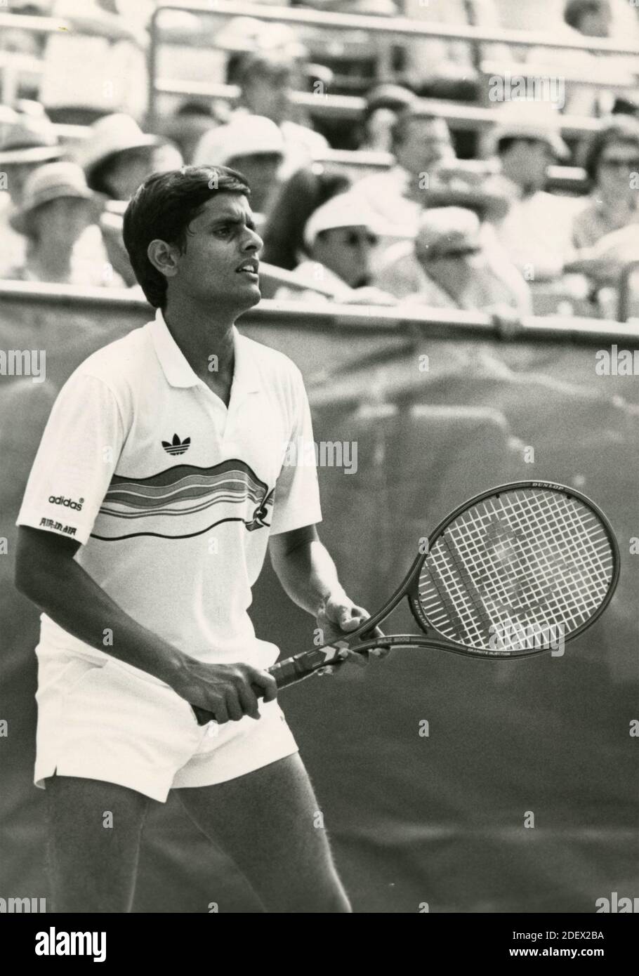 Indian tennis player Ramesh Krishnan, 1980s Stock Photo - Alamy