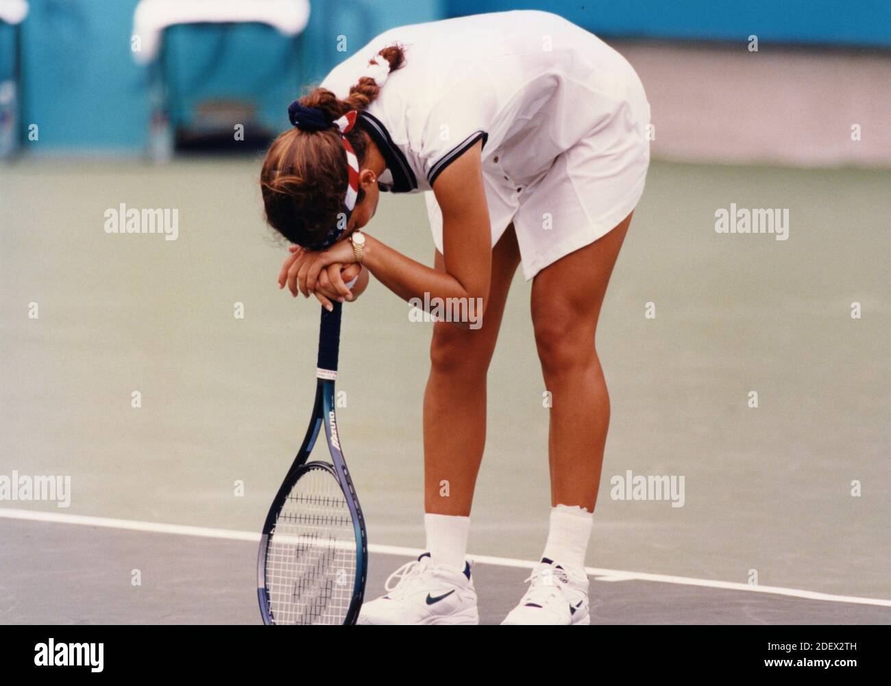 American tennis player Mary Joe Fernandez, Atlanta, USA 1996 Stock ...