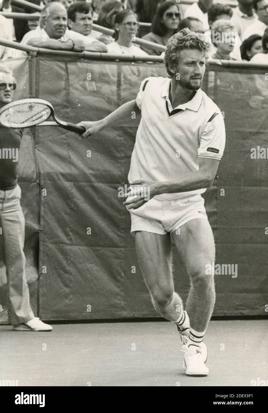 Slovak tennis player Miloslav Mecir, 1980s Stock Photo - Alamy