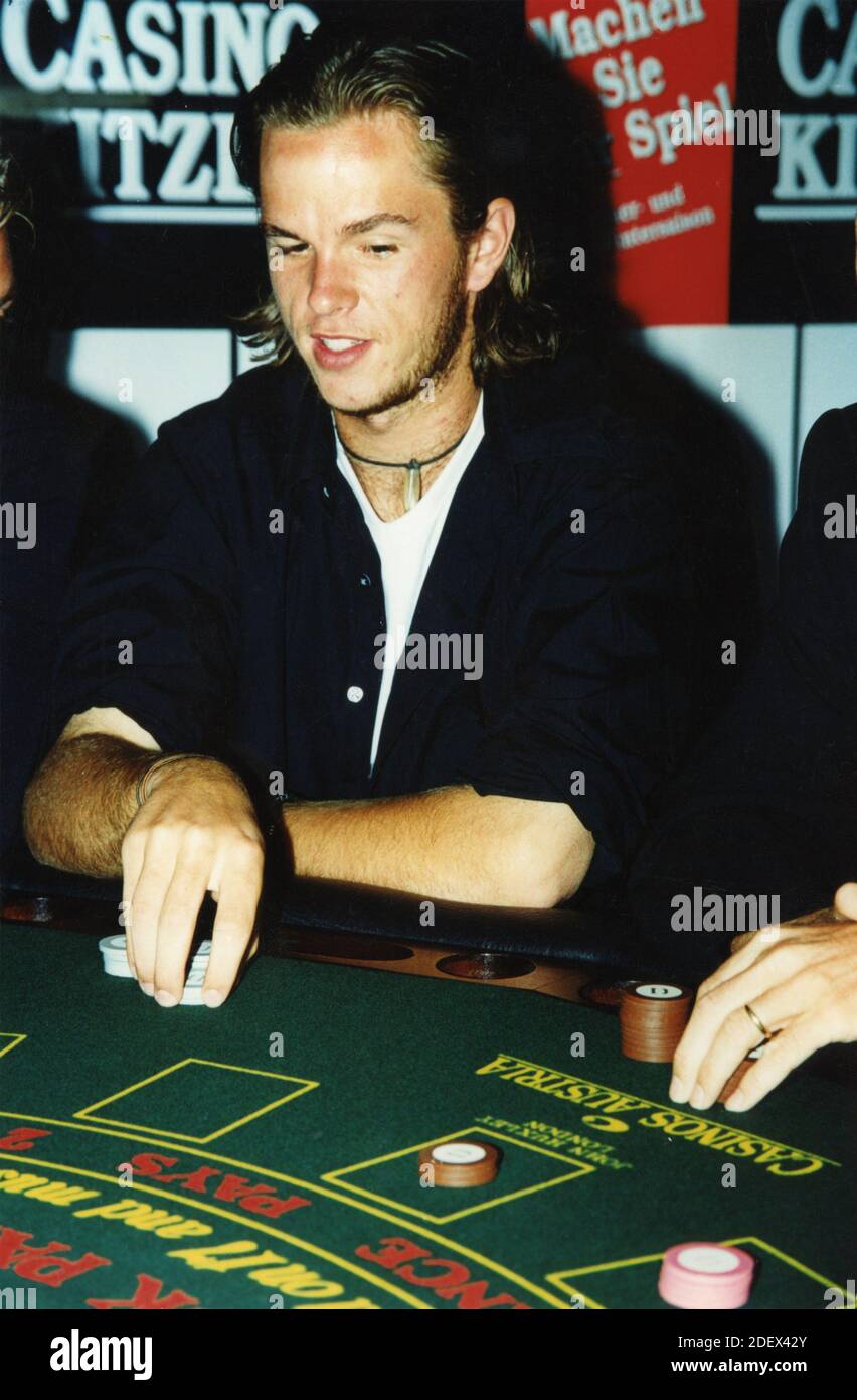 Belgian tennis player Xavier Malisse, 1999 Stock Photo
