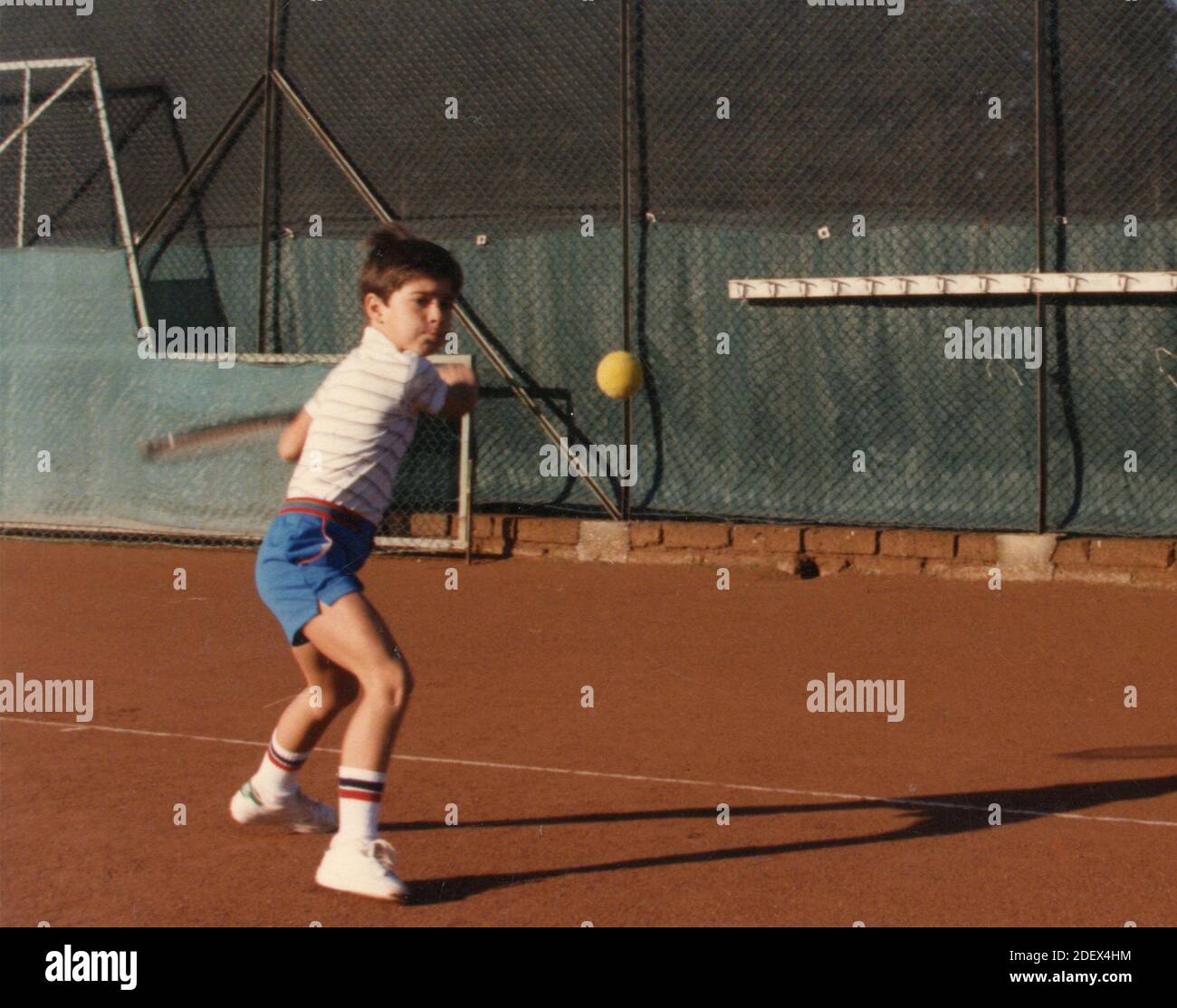 Italian tennis player Cristian Cantagalli, 1990s Stock Photo